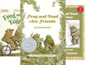 Frog and Toad book covers
