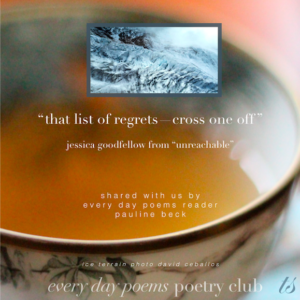 forget your regrets poem icy terrain