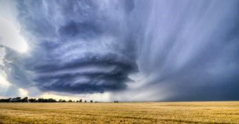 supercell thunderstorm storm chasing Oklahoma