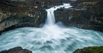Aldeyjarfoss Iceland Waterfall-Football Poetry Prompt