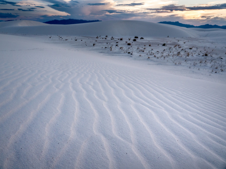 White Sands National Park sand