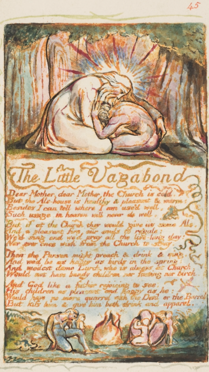the little vagabond william blake