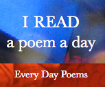 I read a poem a day blue