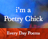 I'm a poetry chick blue