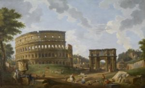 the colosseum painting