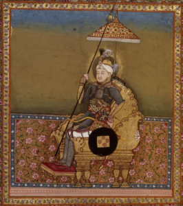 tamerlane shown as a conqueror
