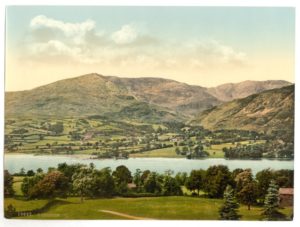 photograph of lake district in england