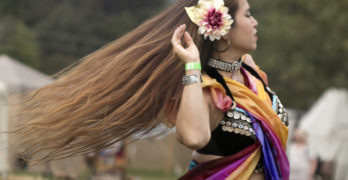 woman dancer Harvest Faire