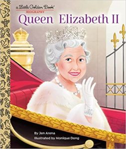 Queen Elizabeth II Little Golden book cover