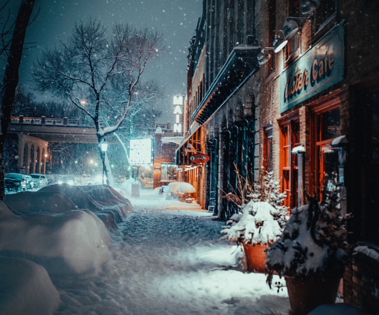 A Christmas Carol poetry Street