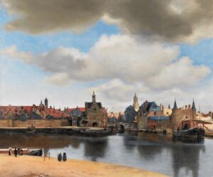 A View of Delft Vermeer