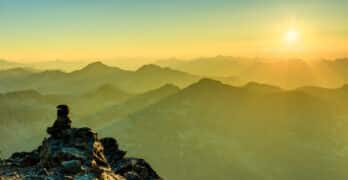 Mountain sunset Beasley Prayershreds