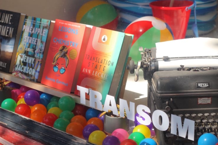 Transom Bookshop-Front Window