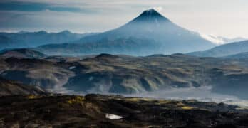 Kamchatka volcano Two Towers movie Tolkien