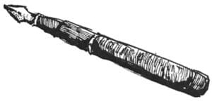 jekyll and hyde fountain pen illustration