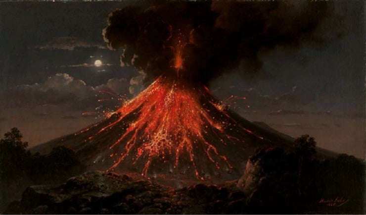 volcano eruption